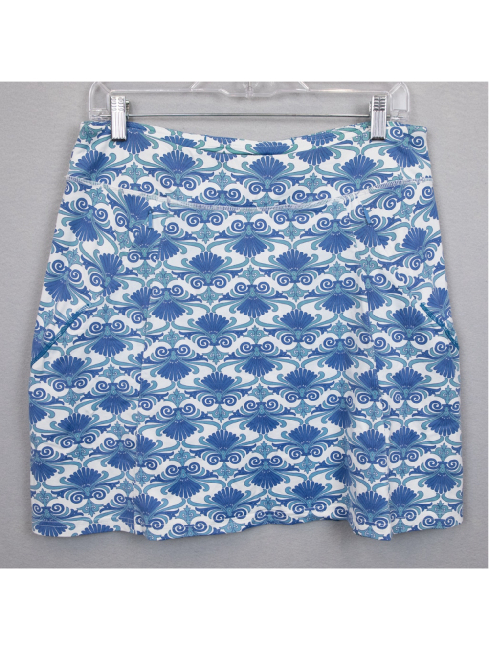 Title Nine white blue a-line athletic skirt-S